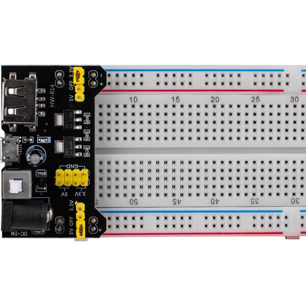 Main product image for Power Supply Module with Micro USB for 6.5" x 2.1" Breadboards321-500
